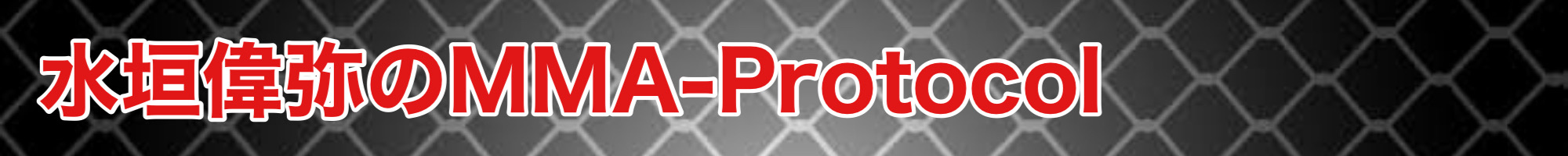 水垣偉弥のMMA-Protocol